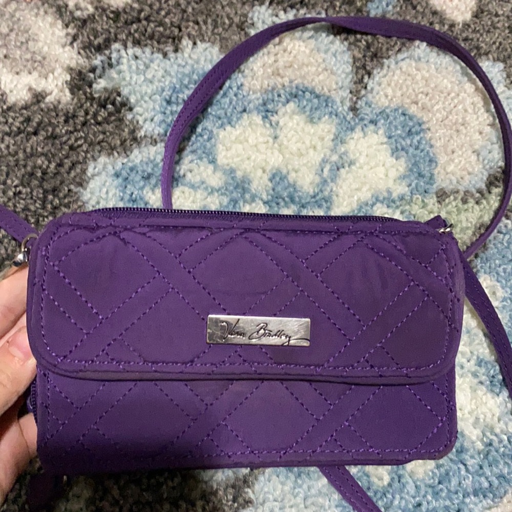 Vera Bradley purple purse